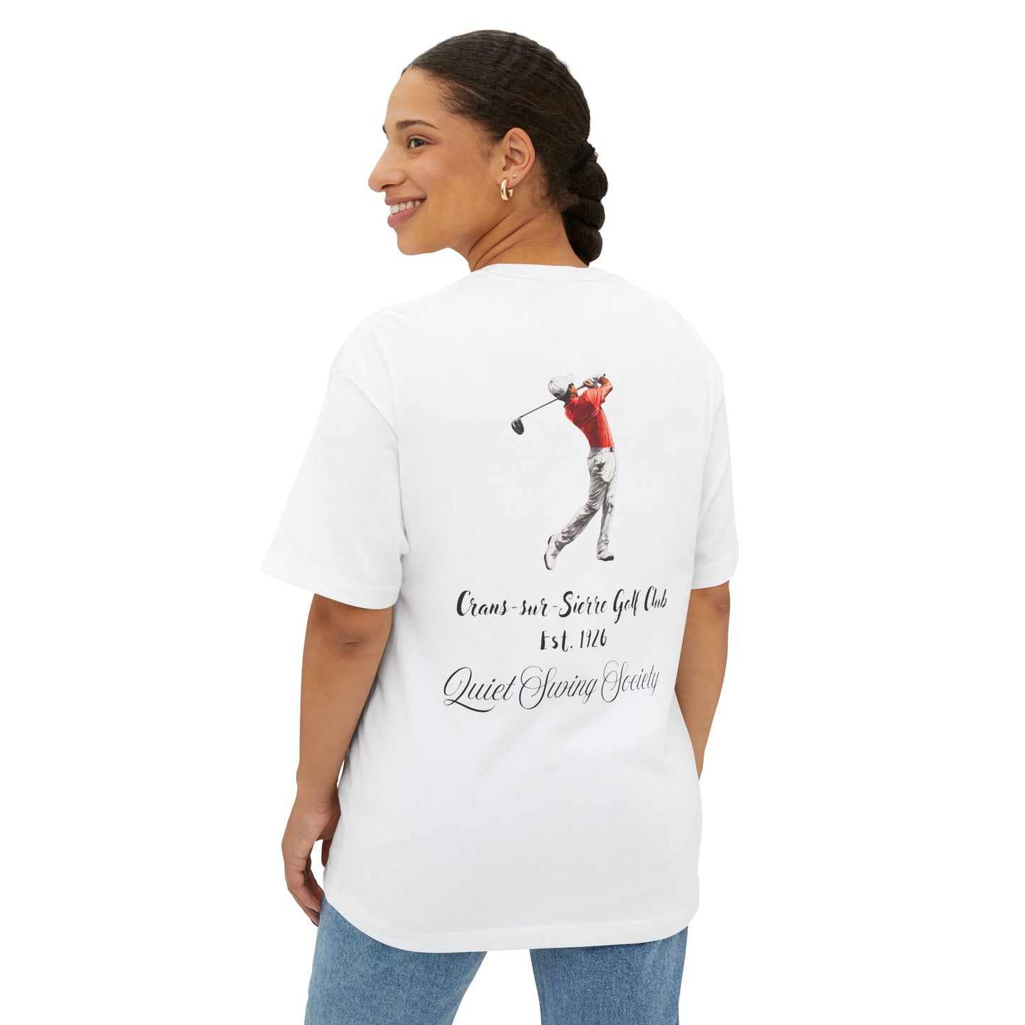 Quiet Swing Society Golf Graphic Tee