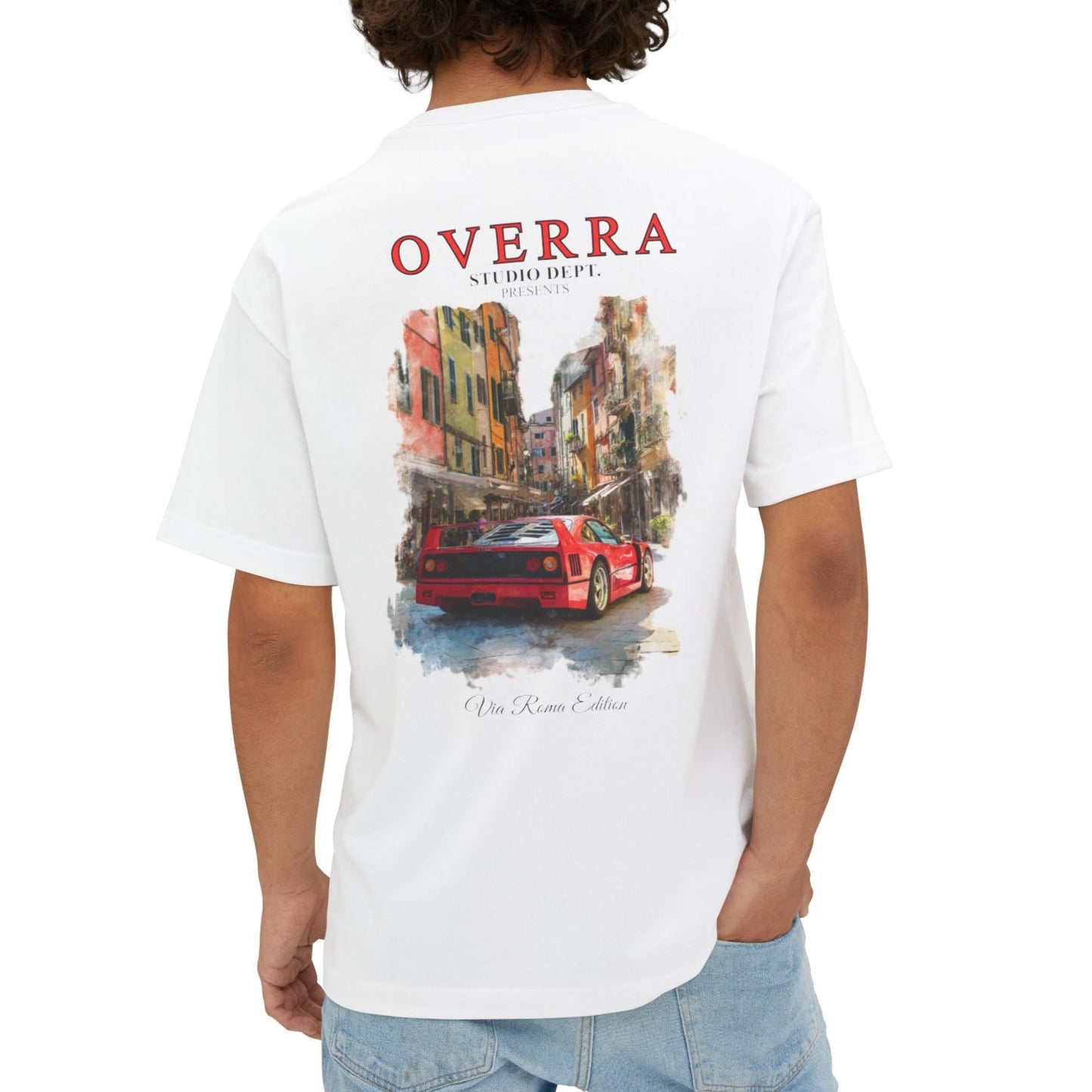 Ferrari Graphic Via Roma Tee