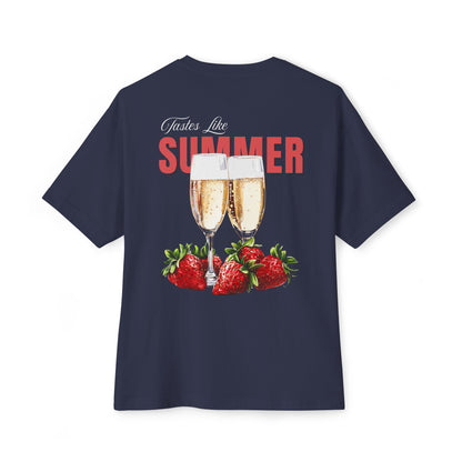 Champagne and Strawberries Graphic Tee - Overra Pour Series