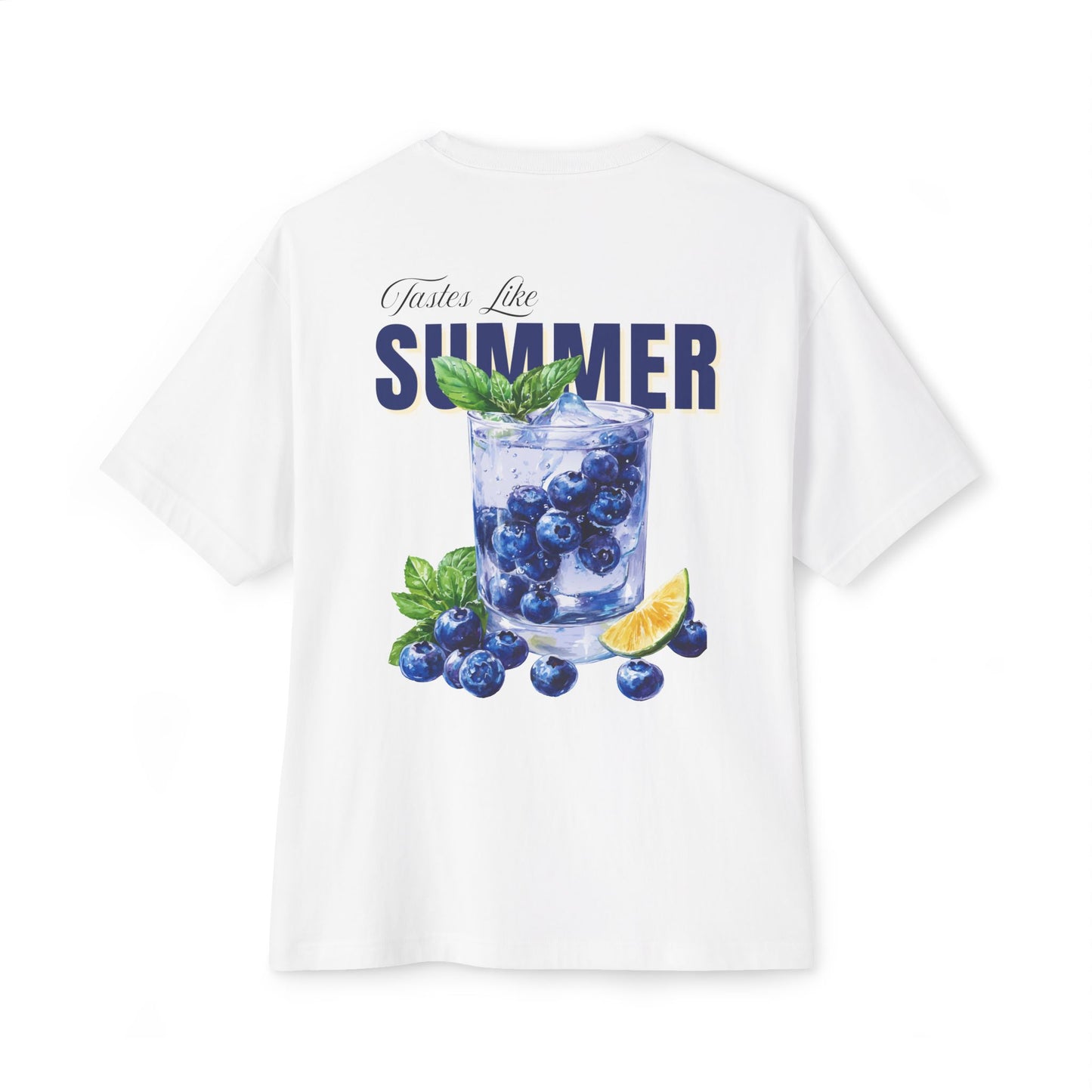 Gin and Blueberries Graphic Tee - Overra Pour Series