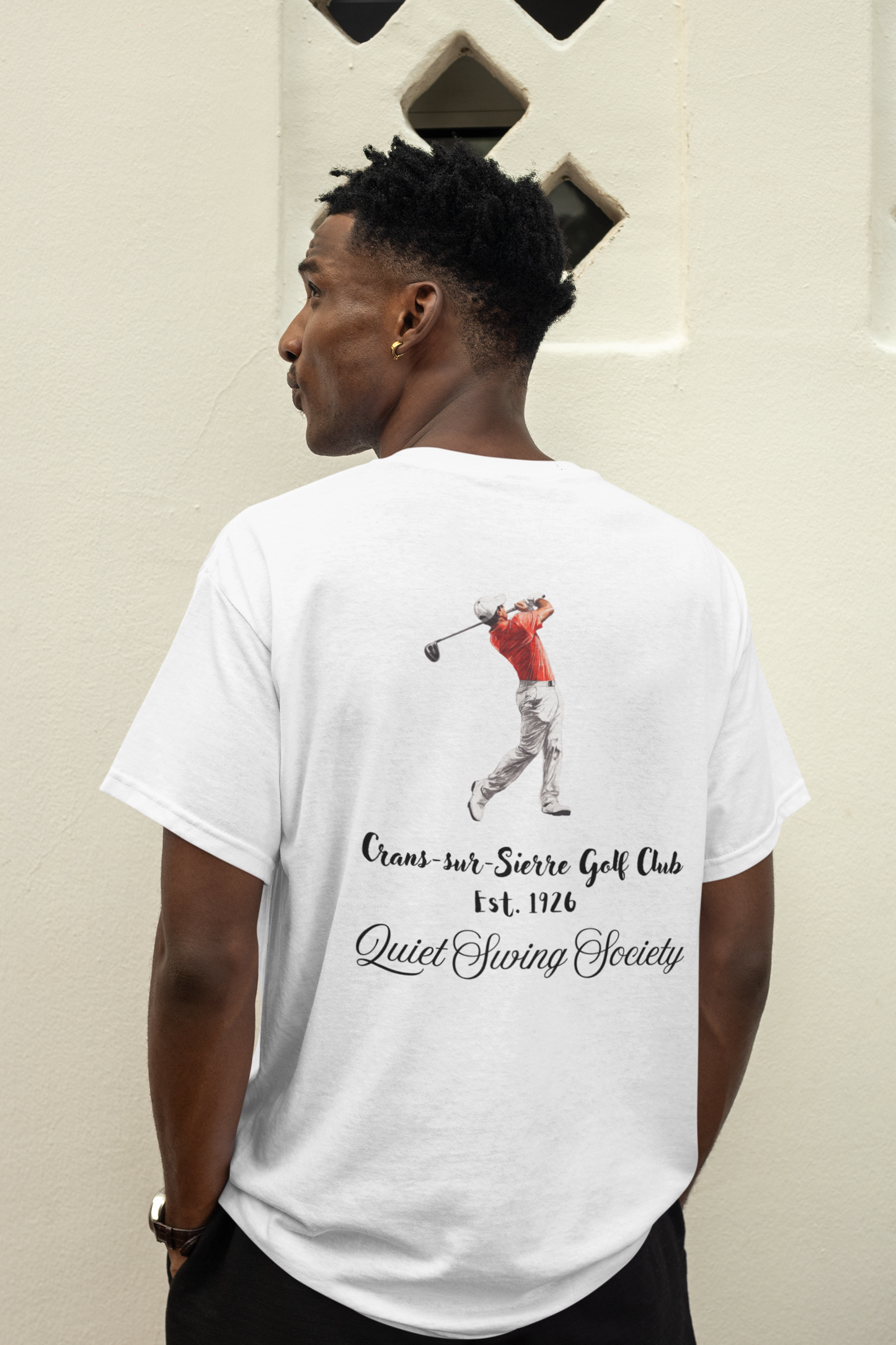 Quiet Swing Society Golf Graphic Tee