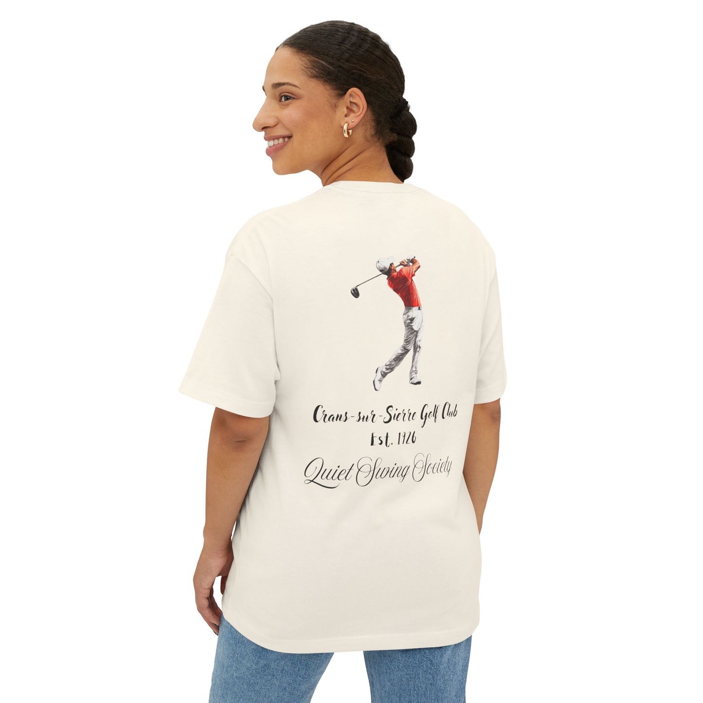 Quiet Swing Society Golf Graphic Tee