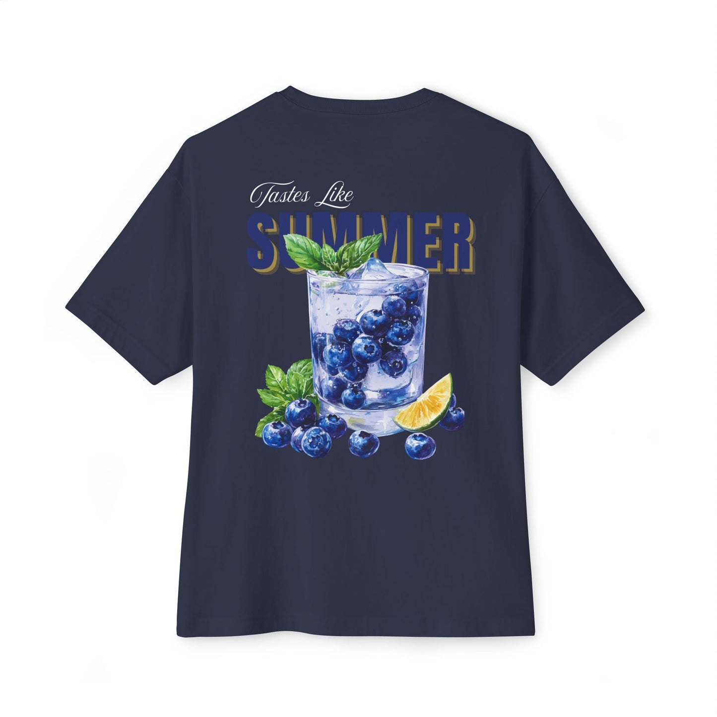 Gin and Blueberries Graphic Tee - Overra Pour Series