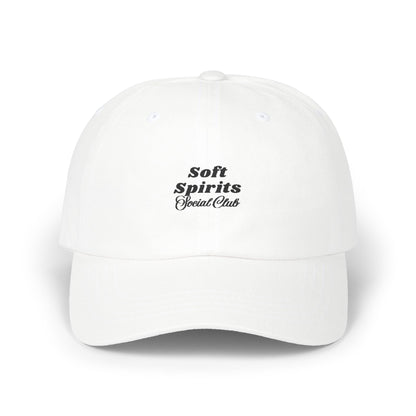 Soft Spirits Social Club Dad Cap - Black Embroidery