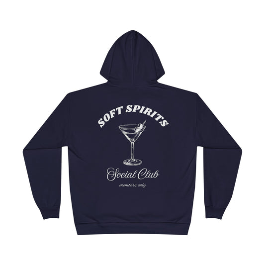Soft Spirits Social Club - Luxury Graphic Hoodie