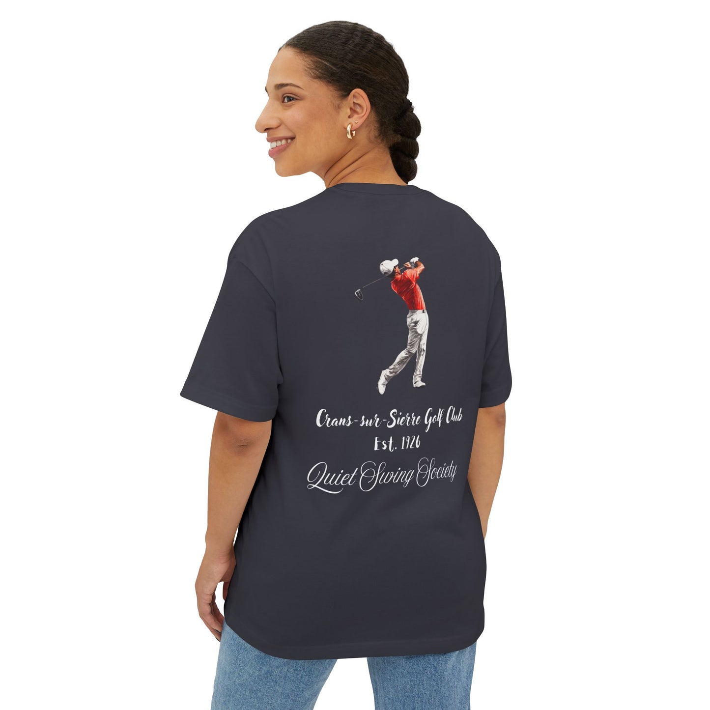 Quiet Swing Society Golf Graphic Tee
