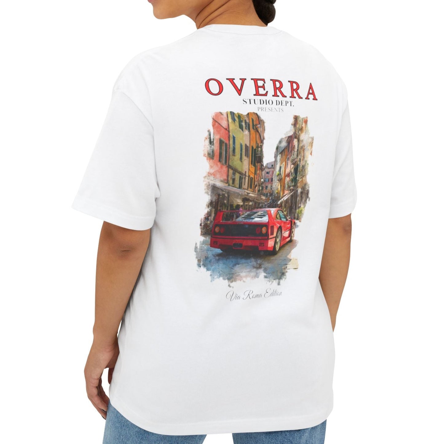 Ferrari Graphic Via Roma Tee