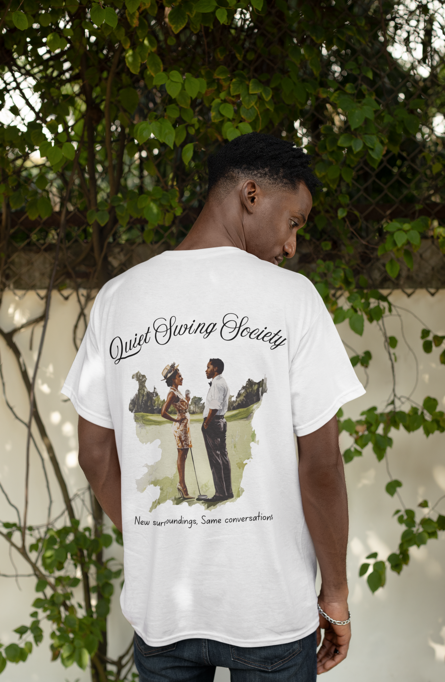 Quiet Swing Society Graphic Tee