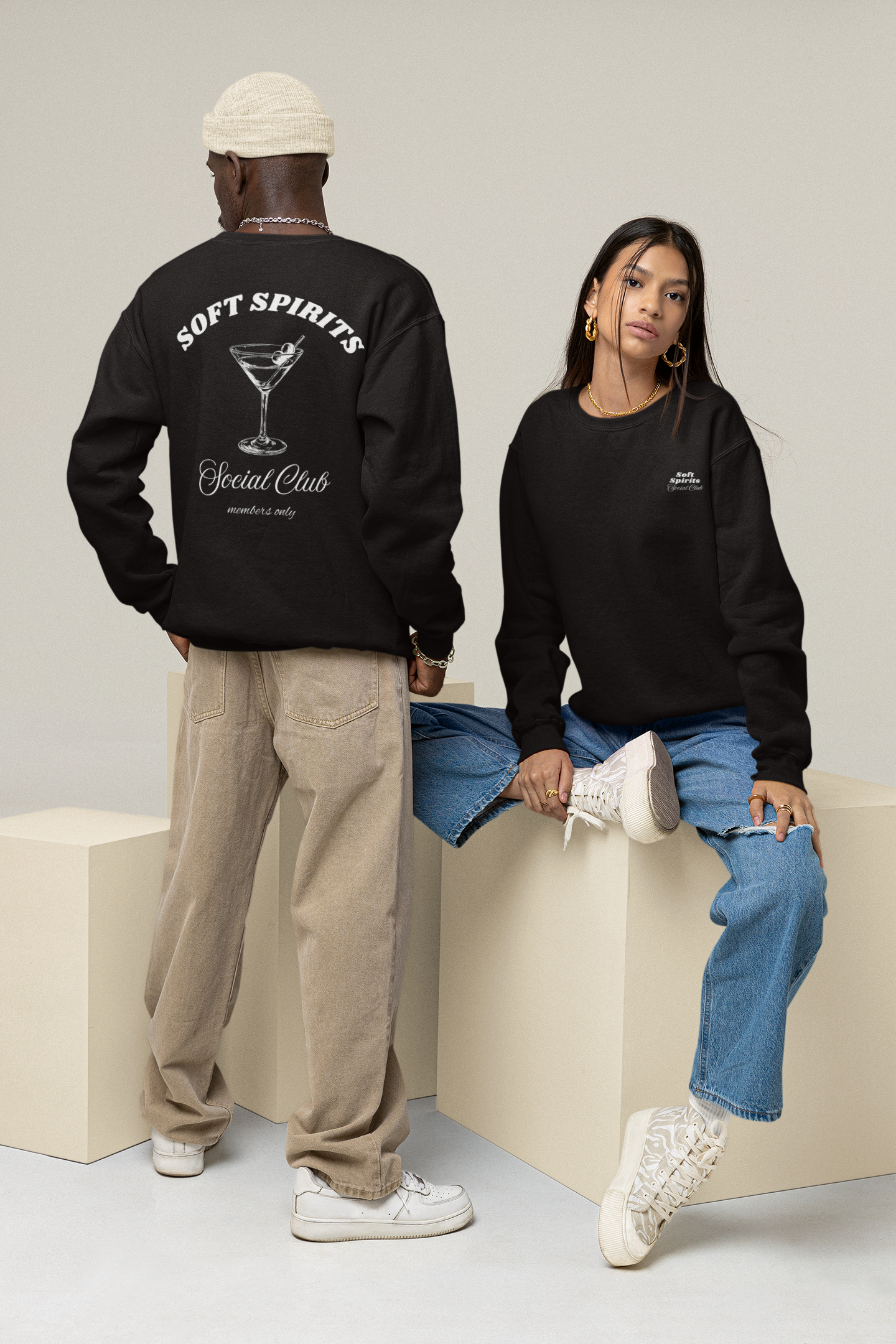 Soft Spirits Social Club Sweatshirt