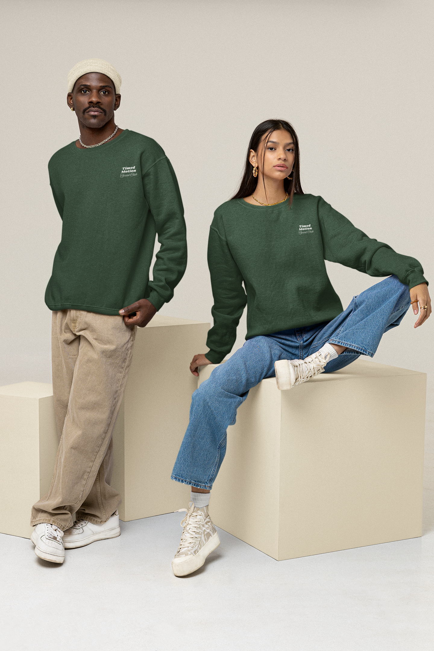 Timed Motion Social Club Sweatshirt